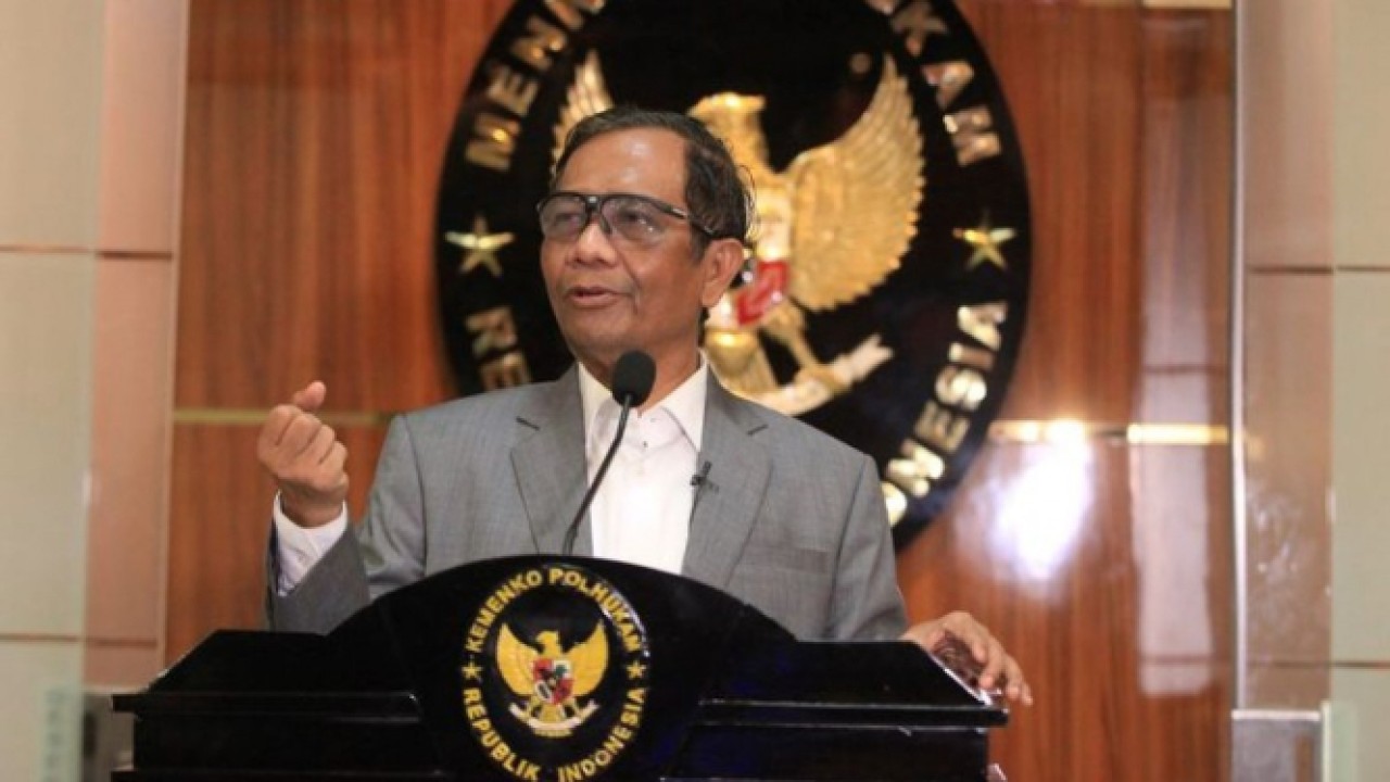 Menko Polhukam Mahfud MD. (Net)