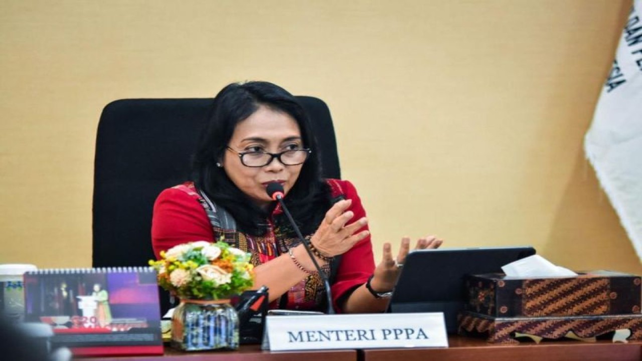 Menteri Pemberdayaan Perempuan dan Perlindungan Anak Bintang Puspayoga. (ANTARA/HO-Kementerian PPPA)
