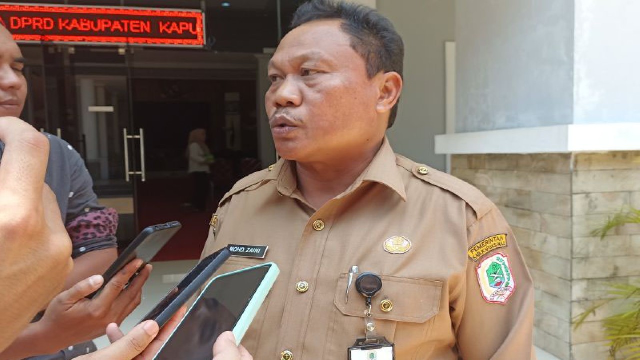 Sekda Kabupaten Kapuas Hulu Mohd Zaini. ANTARA/Teofilusianto Timotius
