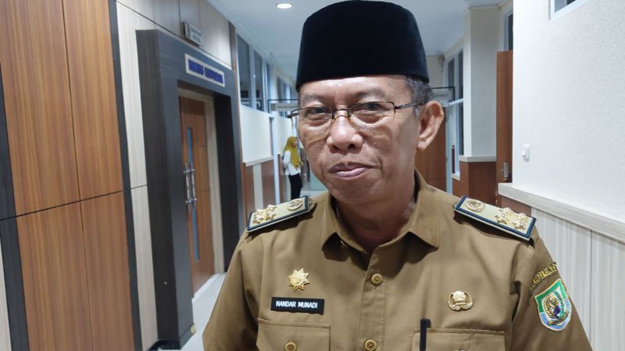 Penjabat Sekretaris Daerah Provinsi Bengkulu Nandar Munadi. (ANTARA/Boyke Ledy Watra)
