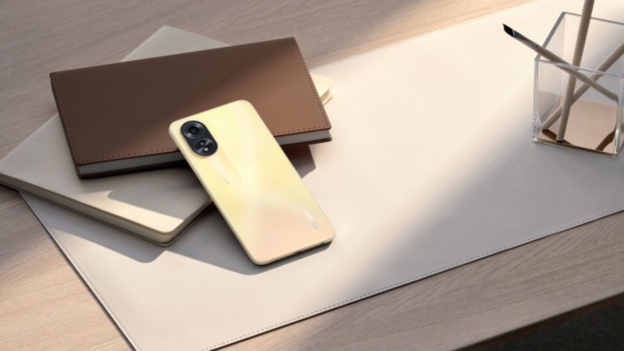 Ponsel OPPO A38 resmi meluncur di Indonesia seharga Rp2.099.000. (ANTARA/HO-OPPO Indonesia)
