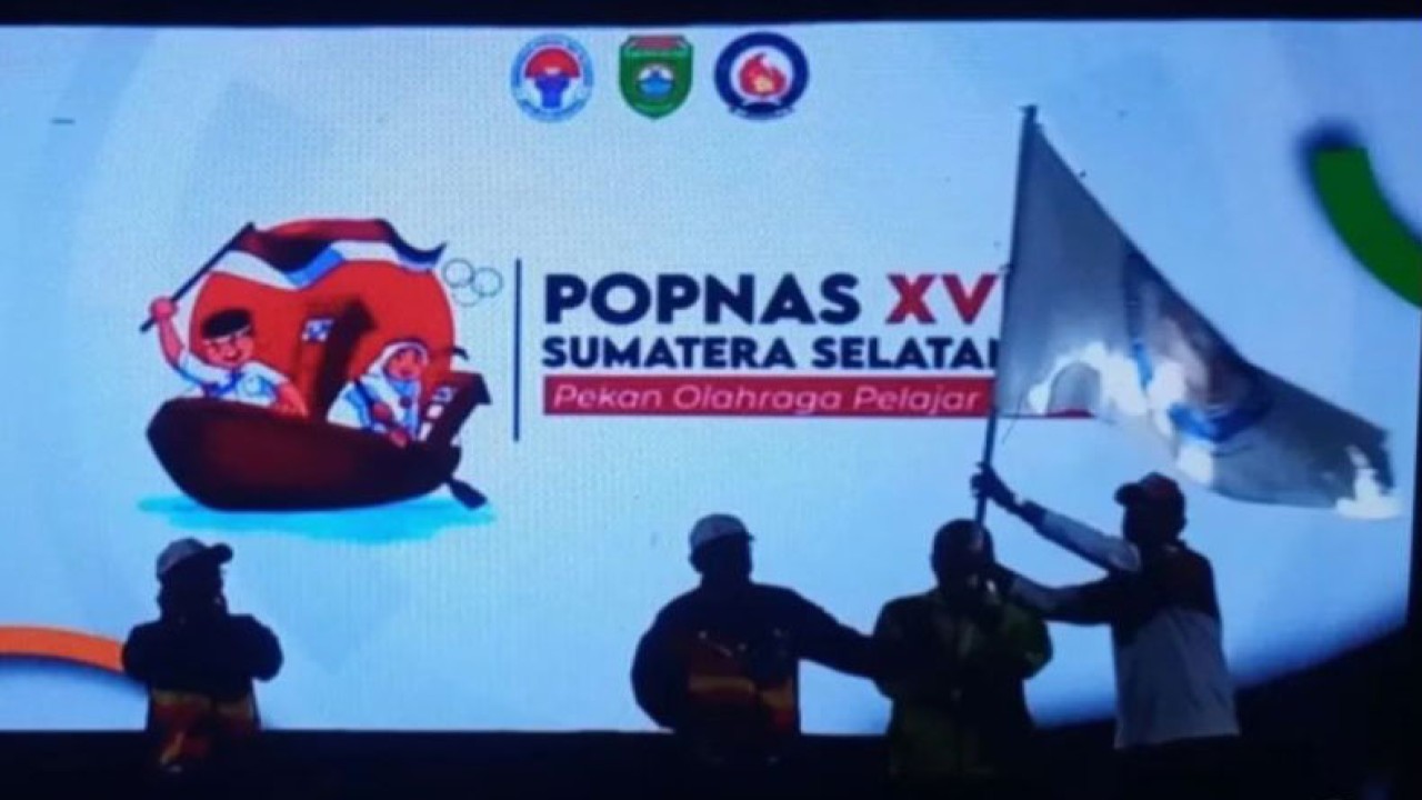 Penutupan Popnas XVl 2023 di Palembang, Ahad (3/9) malam. ANTARA/Yudi Abdullah