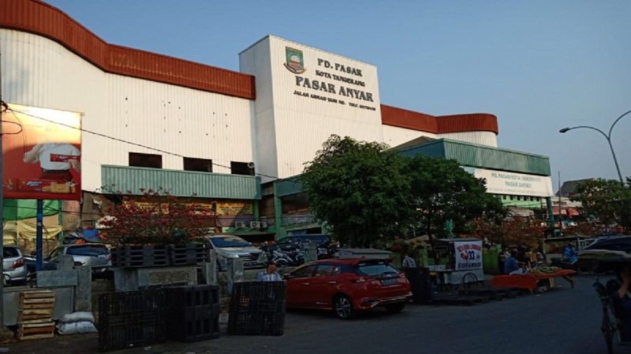 Pasar Anyar Tangerang yang akan segera direvitalisasi oleh Kementrian PUPR pada tahun ini. HO/Pemkot Tangerang