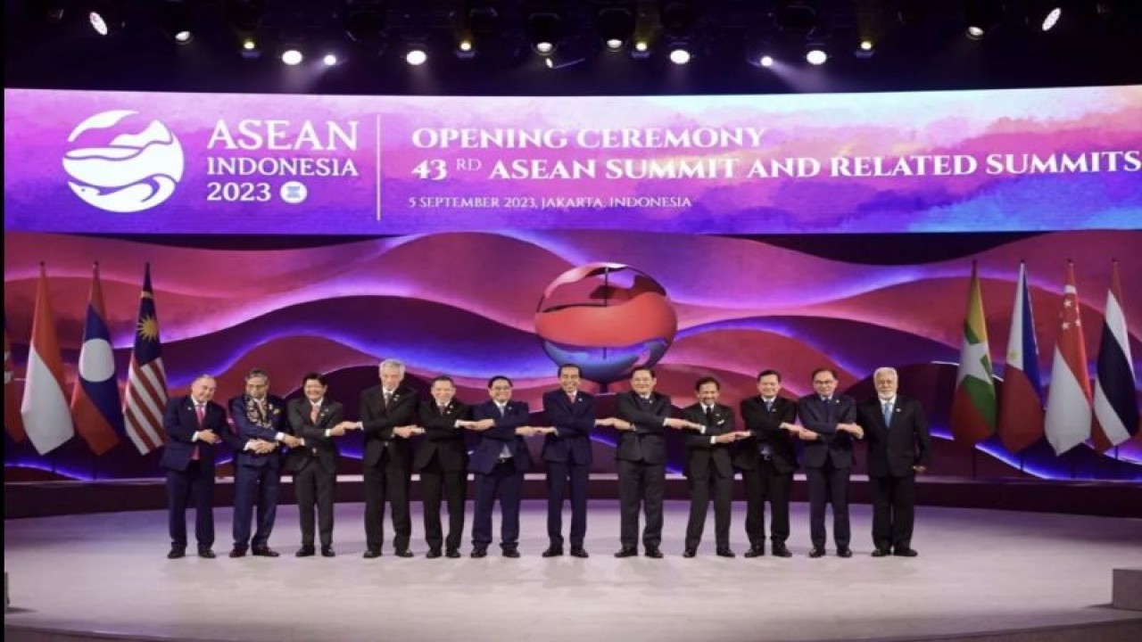 Pembukaan KTT ke-43 ASEAN di JCC, Senayan, Jakarta, Selasa (5/9/2023). ANTARA/HO-Sekretariat Presiden.
