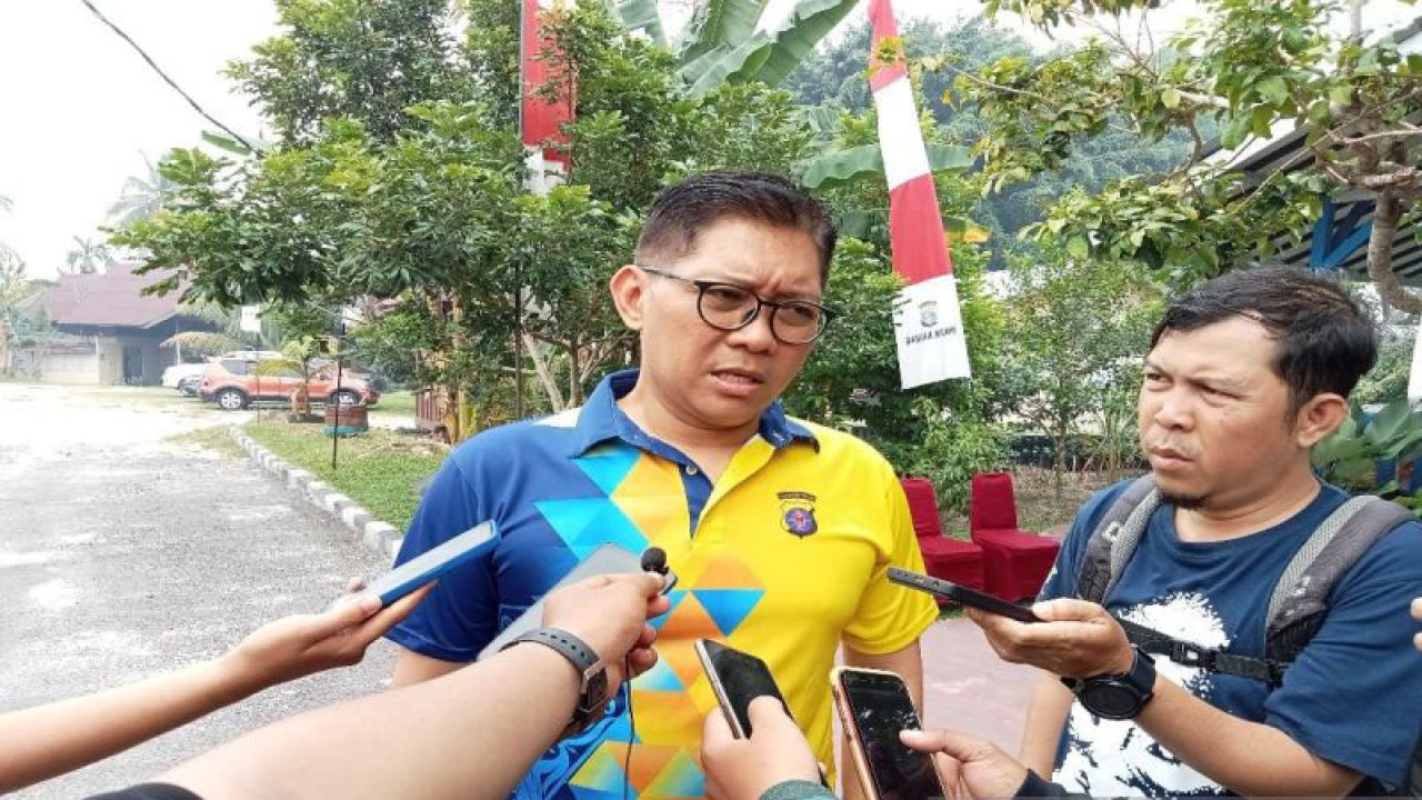 Kabid Humas Polda Kalteng Kombes Pol. Erlan Munaji. ANTARA/Adi Wibowo