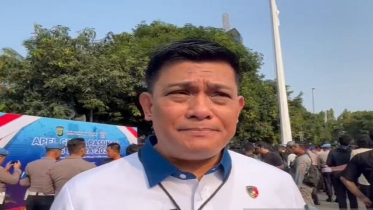 Dirreskrimsus Polda Metro Jaya Kombes Pol Ade Safri Simanjuntak saat ditemui di Polda Metro Jaya, Senin (18/9/2023). ANTARA/Ilham Kausar