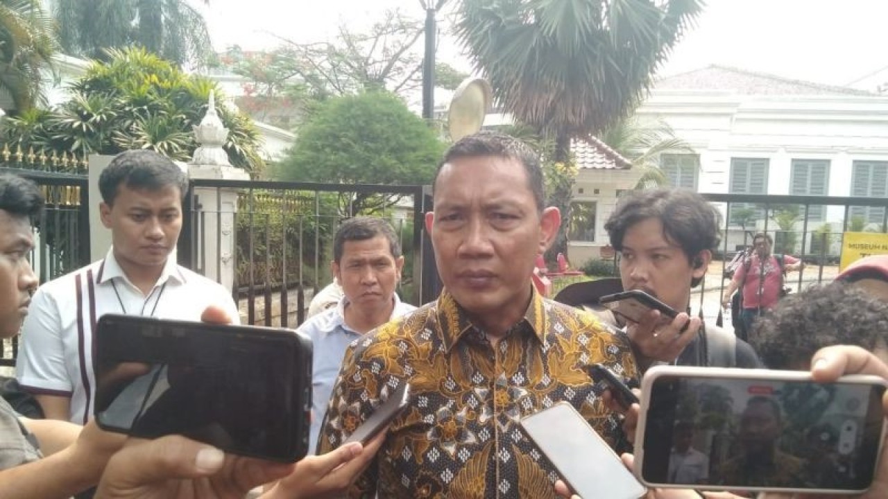 Kepala Kepolisian Resor Metro Jakarta Pusat Komisaris Besar Polisi Komarudin ditemui di Gambir, Jakarta Pusat, Minggu (17/9/2023). ANTARA/Abdu Faisal
