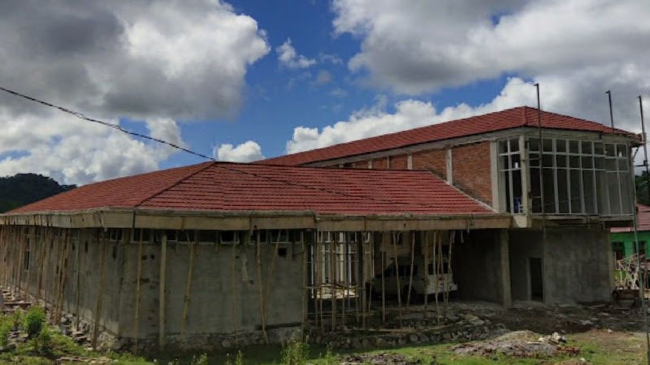 Tangkapan layar Puskesmas Ropang di Kabupaten Sumbawa. ANTARA/HO-GoogleMaps