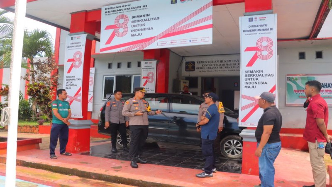 Rumah tahanan kelas IIB Weda, Kabupaten Halmahera Tengah (Halteng), Jumat (22/9/2023). ANTARA/Abdul Fatah (Abdul Fatah)