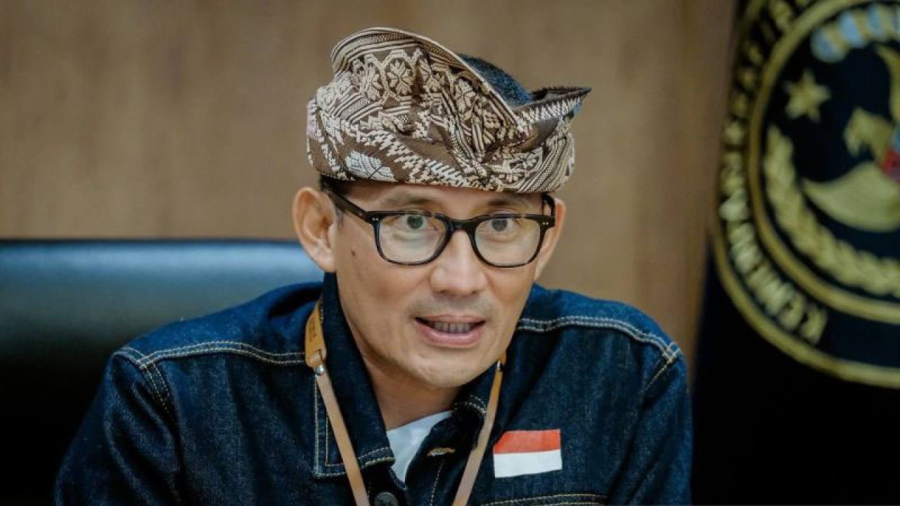 Menteri Pariwisata dan Ekonomi Kreatif (Menparekraf) Sandiaga Salahuddin Uno. ANTARA/ HO-Kemenparekraf