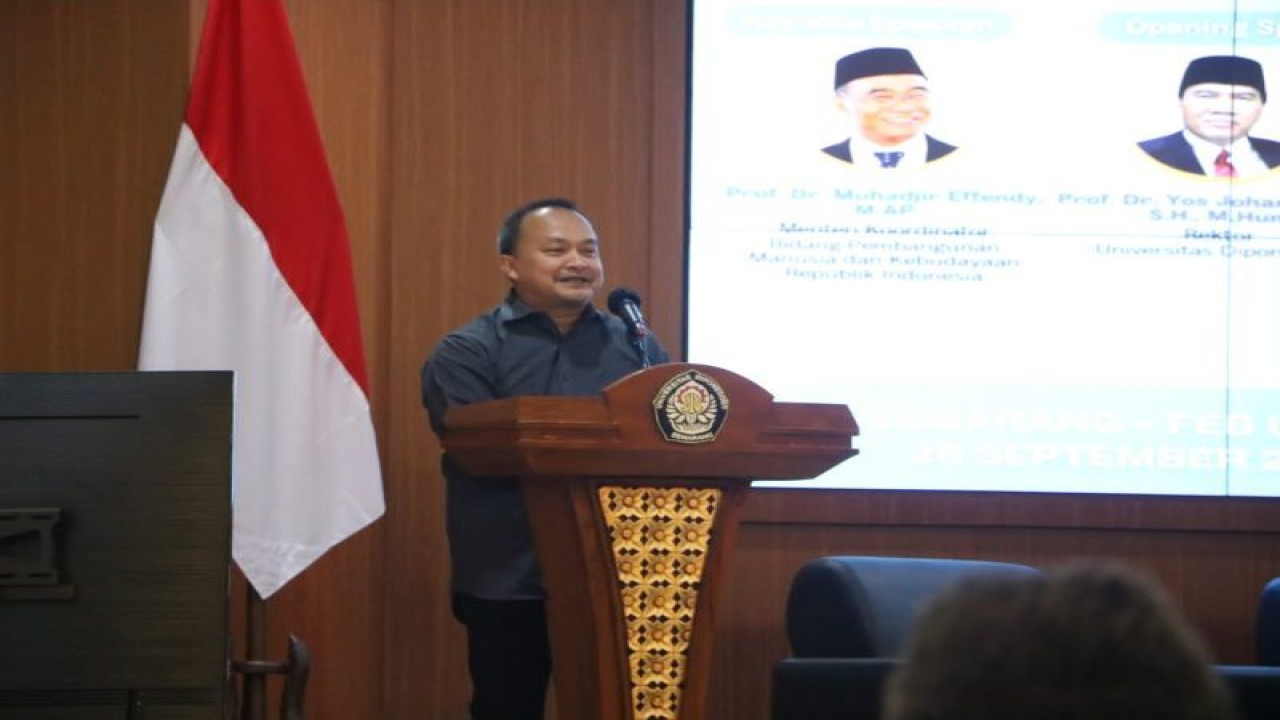 Sekretaris Kemenko PMK Andie Megantara. (ANTARA/HO-Kemenko PMK)