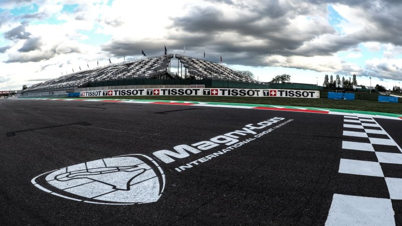 Sirkuit Nevers Magny-Cours, yang akan menjadi tuan rumah World Superbike (WSBK) Prancis pada 8-10 September 2023. (ANTARA/HO/WSBK)