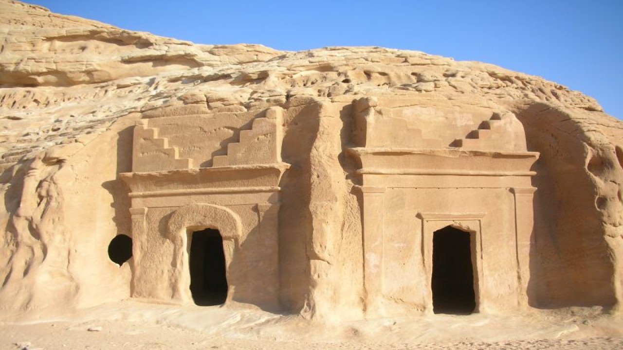Situs Arkeologi Hegra di Arab Saudi. (ANTARA/Unesco.org/al-Hijr/Mada in Salih)