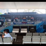 Suasana pelayanan sim keliling di Polda Metro Jaya, Jakarta Selatan, Rabu (24/5/2023). ANTARA/Ilham Kausar/am.-1693801566