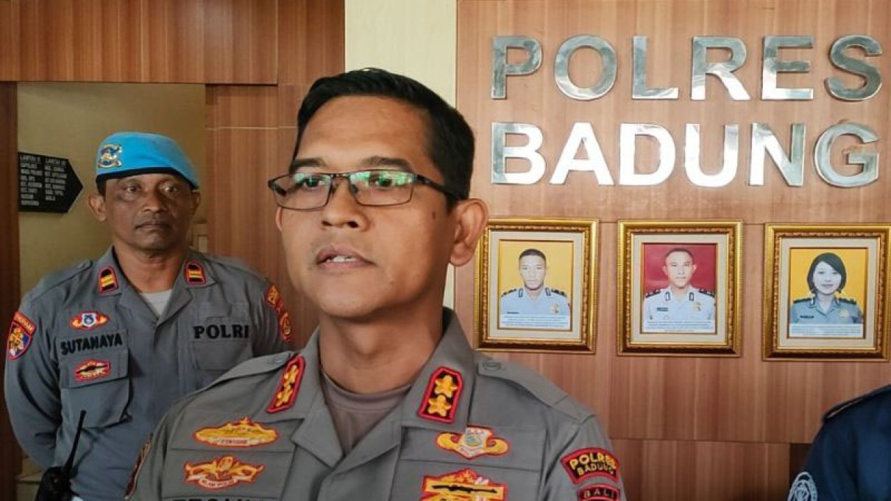 Kepala Kepolisian Resor Badung AKBP Teguh Priyo Wasono. ANTARA/Rolandus Nampu