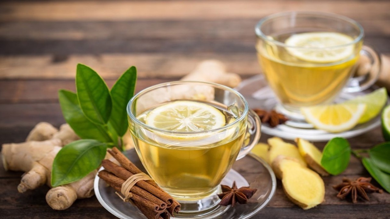 Teh jahe, minuman herbal dapat menghangatkan tubuh. (net)