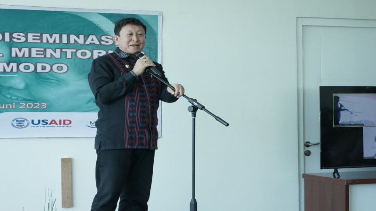 Wakil Bupati Manggarai Barat Yulianus Weng. (ANTARA/HO Dinas Kominfo Manggarai Barat)
