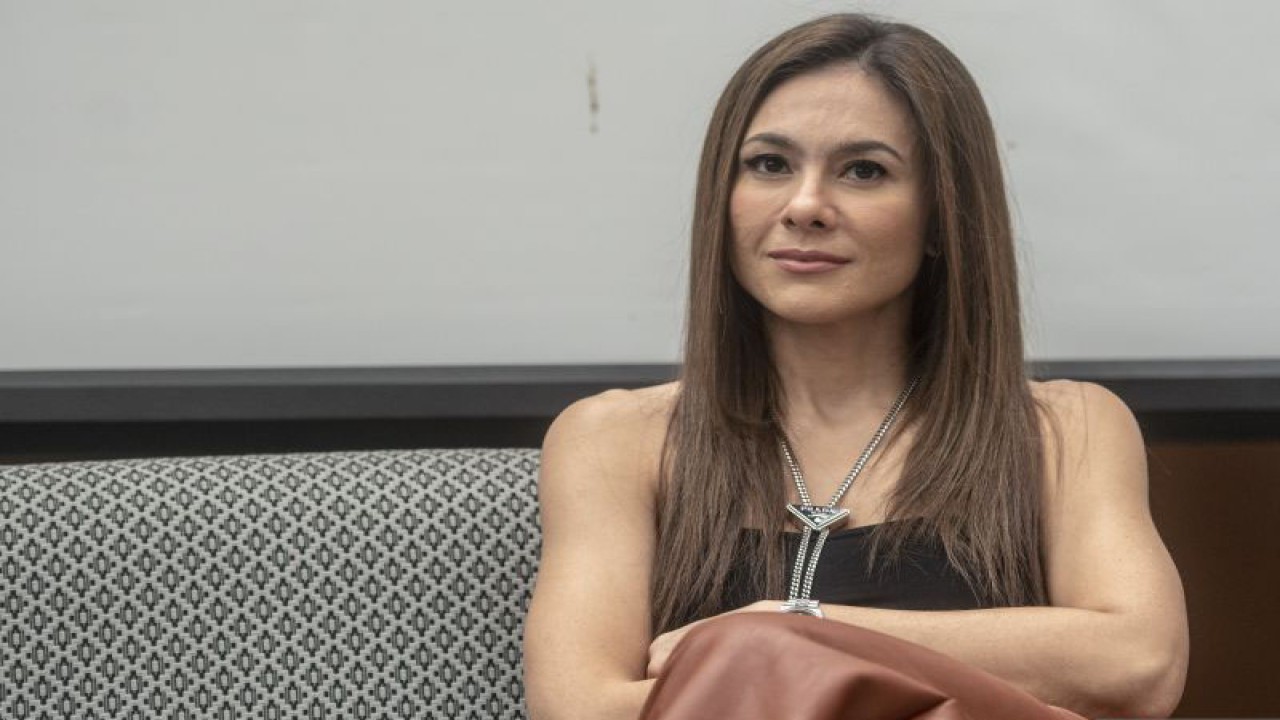 Arsip foto - Artis Wulan Guritno. ANTARA FOTO/Muhammad Adimaja/YU