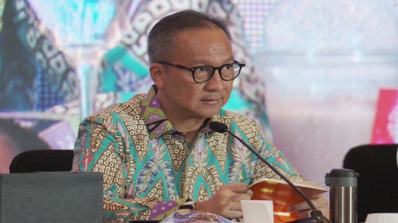 Menteri Perindustrian (Menperin) Agus Gumiwang Kartasasmita. ANTARA/HO-Kementerian Perindustrian.
