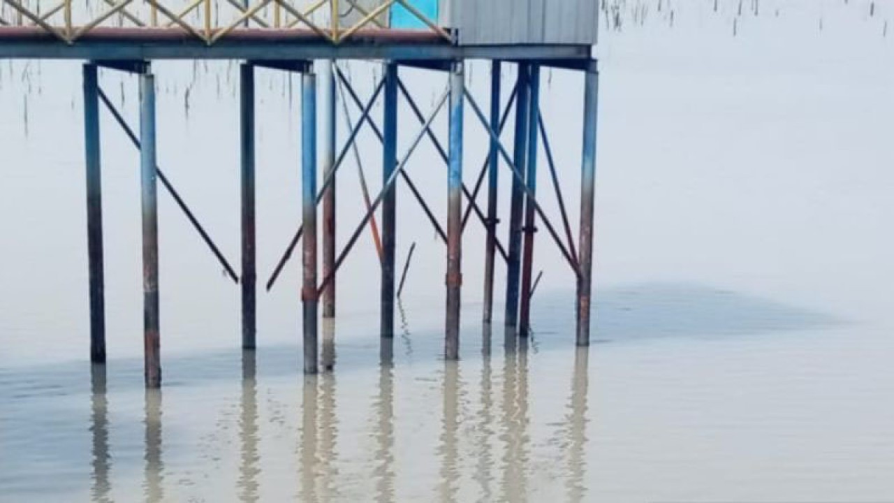 Sumber air baku Perumda Tirta Bangka (ANTARA/Kasmono)