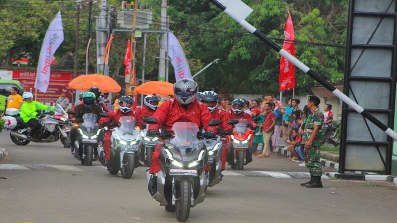 Ajang Honda Bikers Day Regional. (ANTARA/HO/AHM)