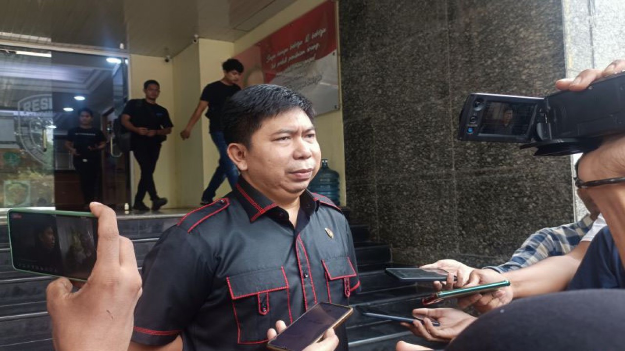 Kasubdit 4 Jatanras Ditreskrimum Polda Metro Jaya AKBP Samian saat ditemui di Polda Metro Jaya, Selasa (31/10/2023). ANTARA/Ilham Kausar