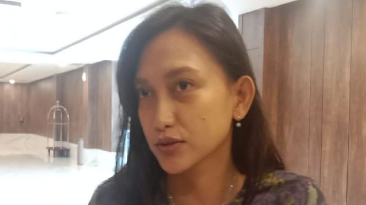 Ketua Tim Kerja wilayah II Direktorat Pengembangan Destinasi Deputi Bidang Destinasi dan Insfratruktur Kemenparekraf Anastia Manuela.ANTARA/Muhsidin