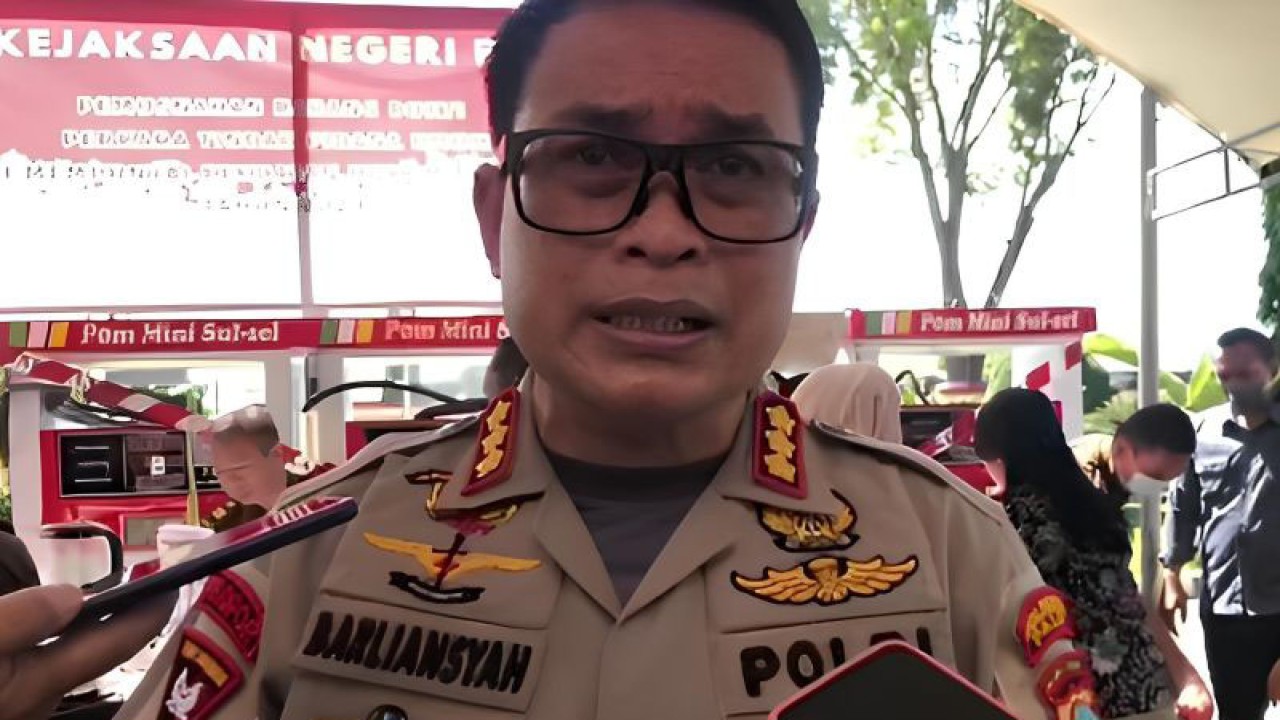 Kepala Polresta (Kapolresta) Palu Komisaris Besar Polisi Barliansyah. (ANTARA/Nur Amalia Amir)