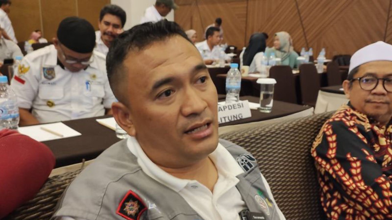 Kepala Dinsos Provinsi Kepulauan Babel Budi Utama. ANTARA/Aprionis.