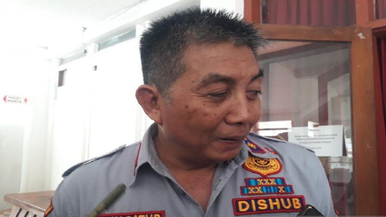 Kepala Dinas Perhubungan Kota Kediri Didik Catur. ANTARA/Asmaul