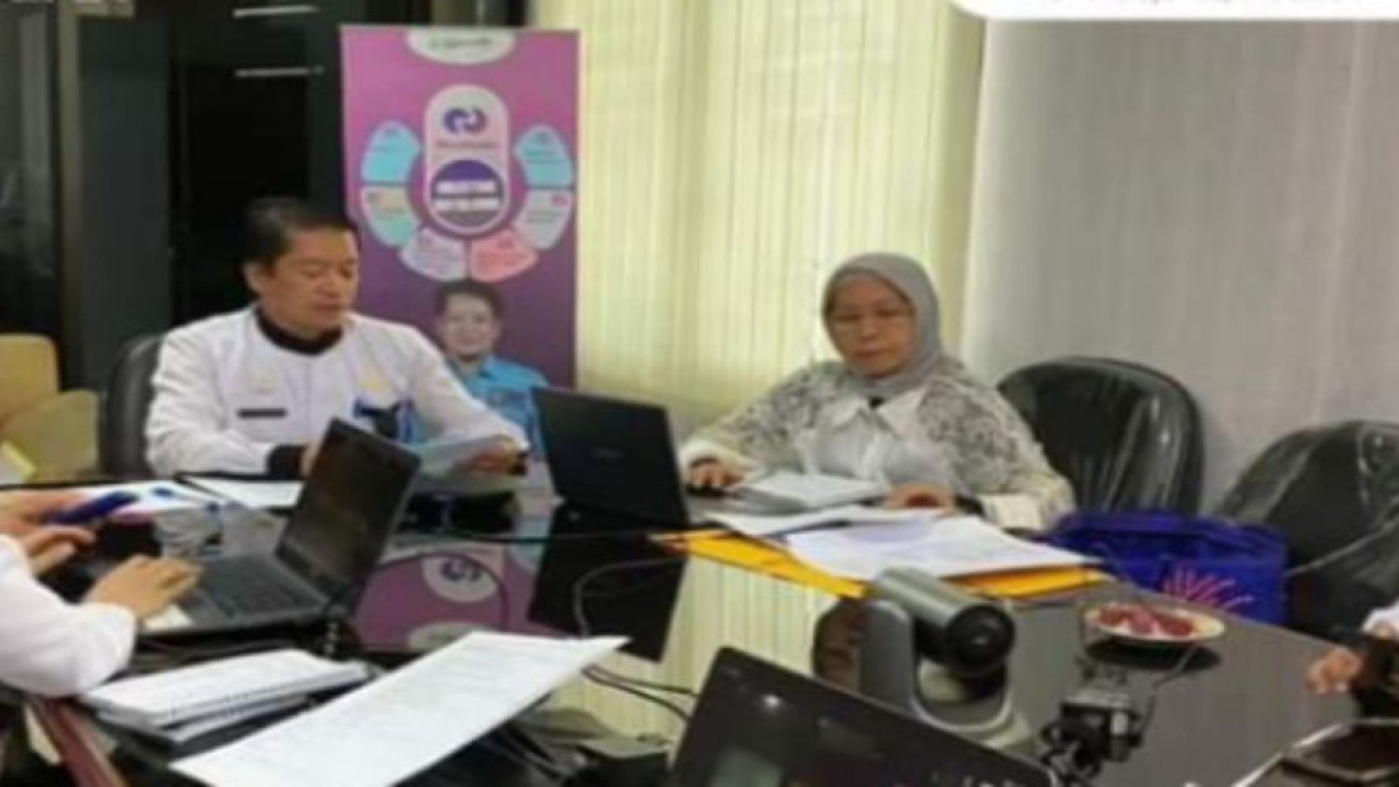 Dinas Kesehatan Provinsi Sulawesi Barat (Sulbar) melalukan penanganan anak yang menderita stunting di Kabupaten Polewali Mandar (Polman), Rabu (18/10/2023) ANTARA Foto/M Faisal Hanapi