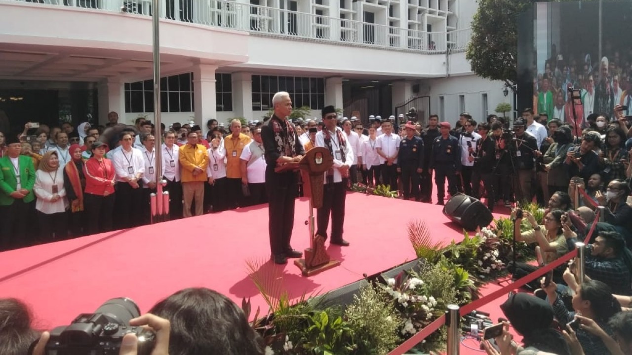 Pasangan Ganjar-Mahfud.