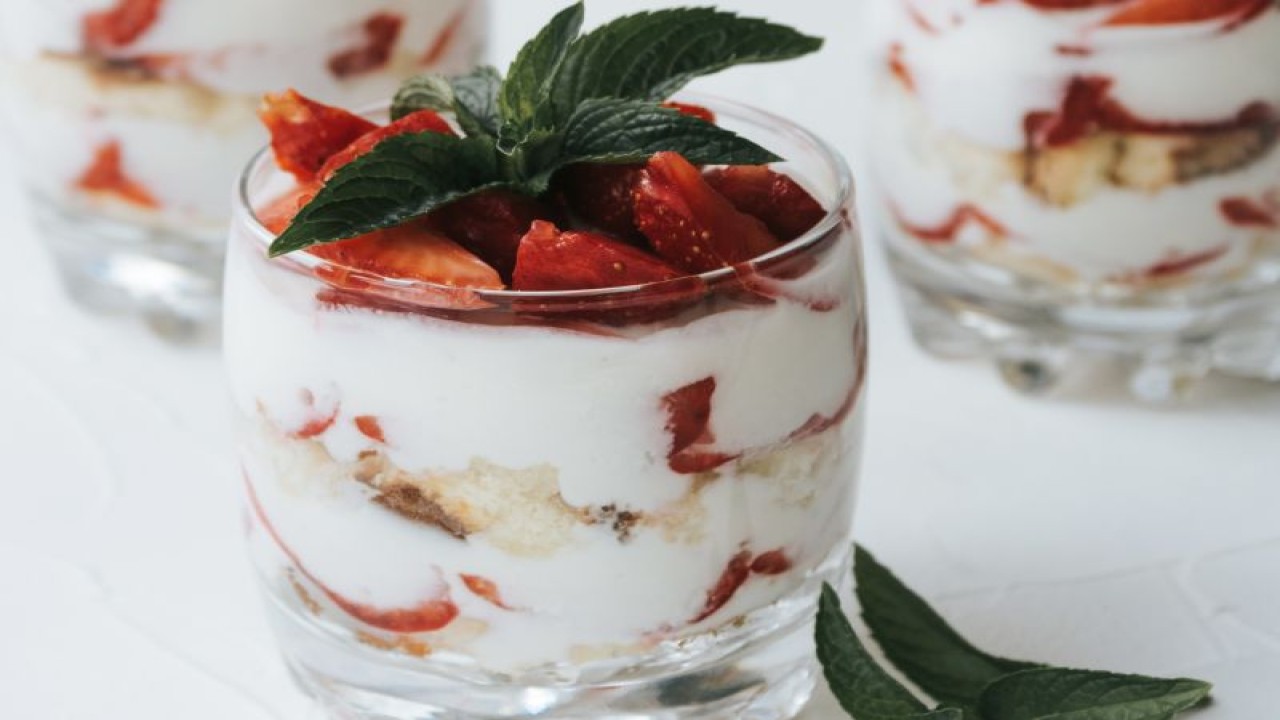 Ilustrasi hidangan penutup parfait (ANTARA/Pexels/Anastasia Belousova)