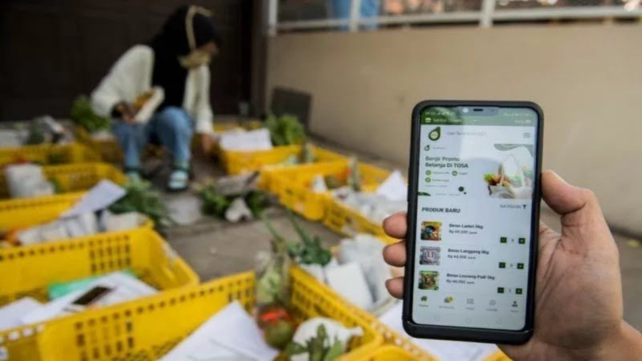 Ilustrasi digitalisasi usaha mikro kecil dan menengah (UMKM). ANTARA FOTO/M Agung Rajasa/nz.