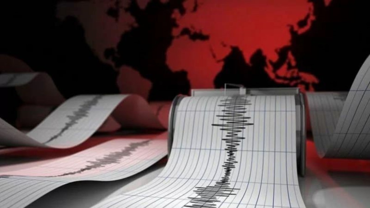 Ilustrasi - Gempa bumi yang tercatat oleh seismometer. (ANTARA/Shutterstock/aa)