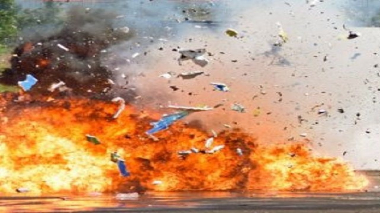 Ilustrasi - Ilustrasi ledakan. (ANTARA)