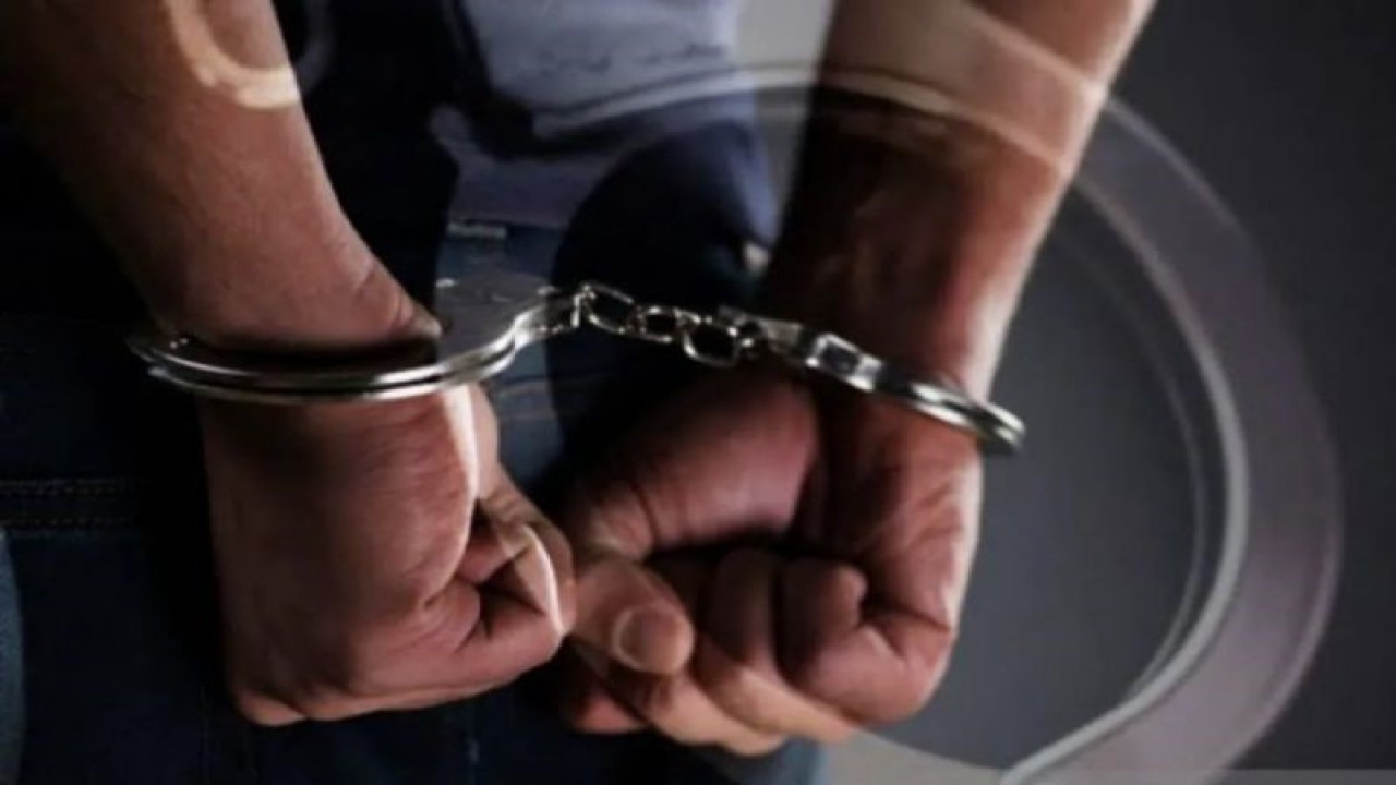 Ilustrasi tahanan ditangkap. (Arsip Antaranews)