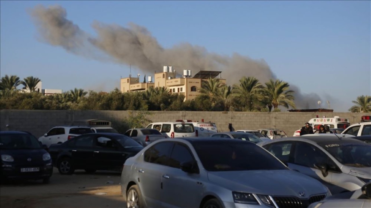 Ilustrasi. Israel melancarkan serangan udara di Gaza Selatan yang menewaskan 53 warga Pelastina. (Anadolu Agency)