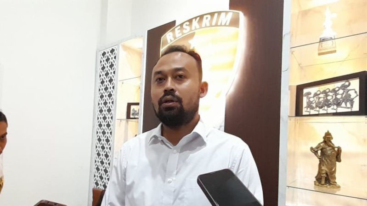 Kasat Reskrim Polresta Jambi Kompol Indar Wahyu Dwi Septiawan, Senin (25/9/2023). ANTARA/Tuyani.