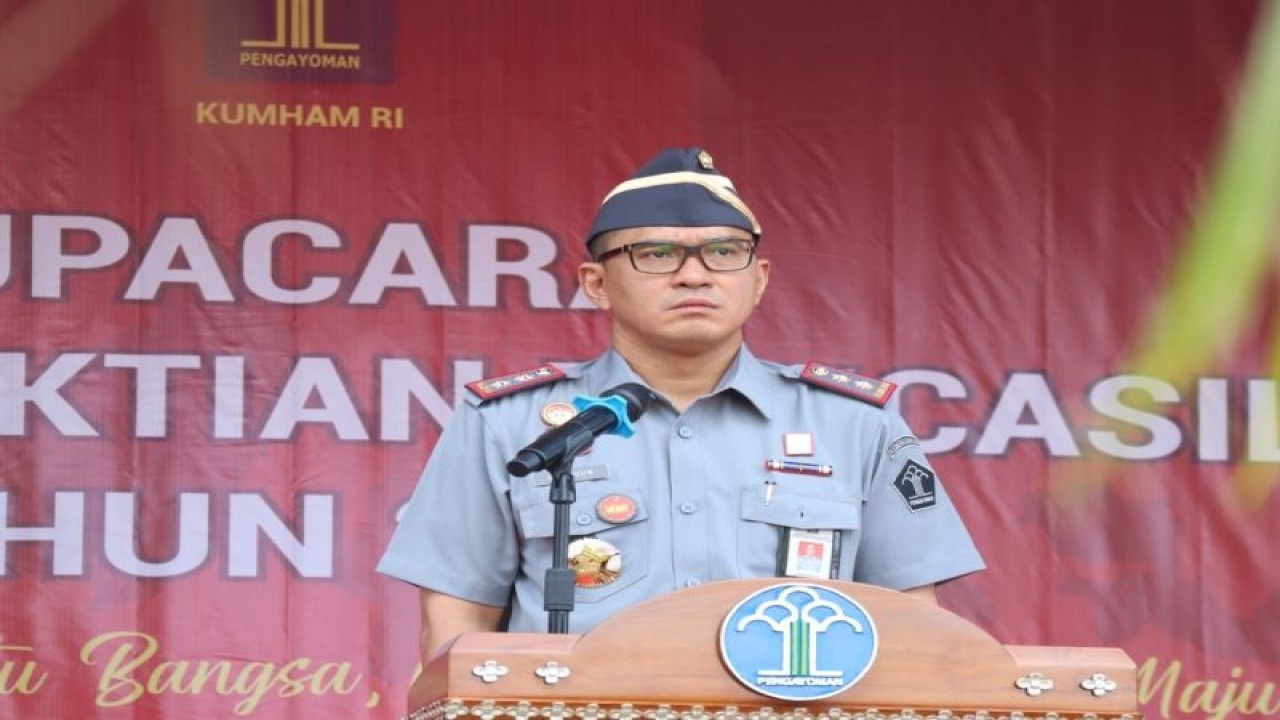 Kepala Kantor Wilayah Kementerian Hukum dan Hak Asasi Manusia Sulawesi Utara, Ronald Lumbuun. ANTARA/HO-Humas Kantor Wilayah Kementerian Hukum dan Hak Asasi Manusia Sulawesi Utara