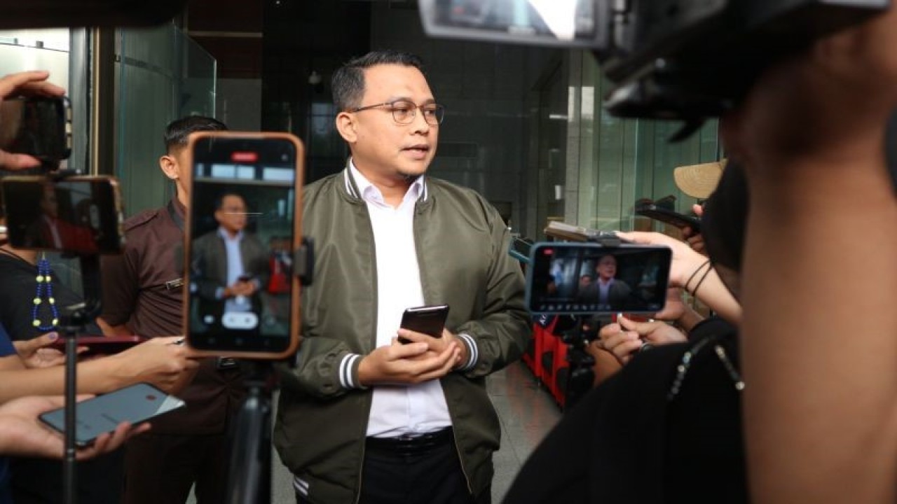 Kepala Bagian Pemberitaan KPK Ali Fikri. ANTARA/Fianda Sjofjan Rassat