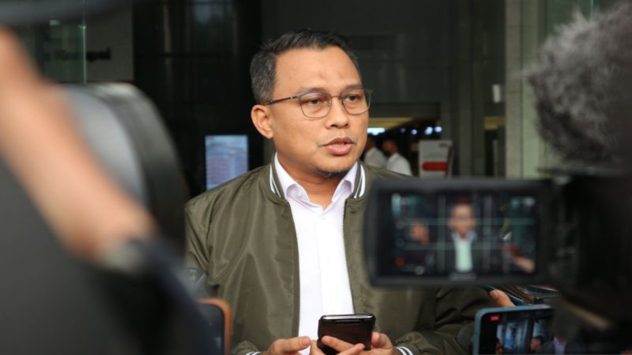 Kepala Bagian Pemberitaan KPK Ali Fikri. ANTARA/Fianda Sjofjan Rassat