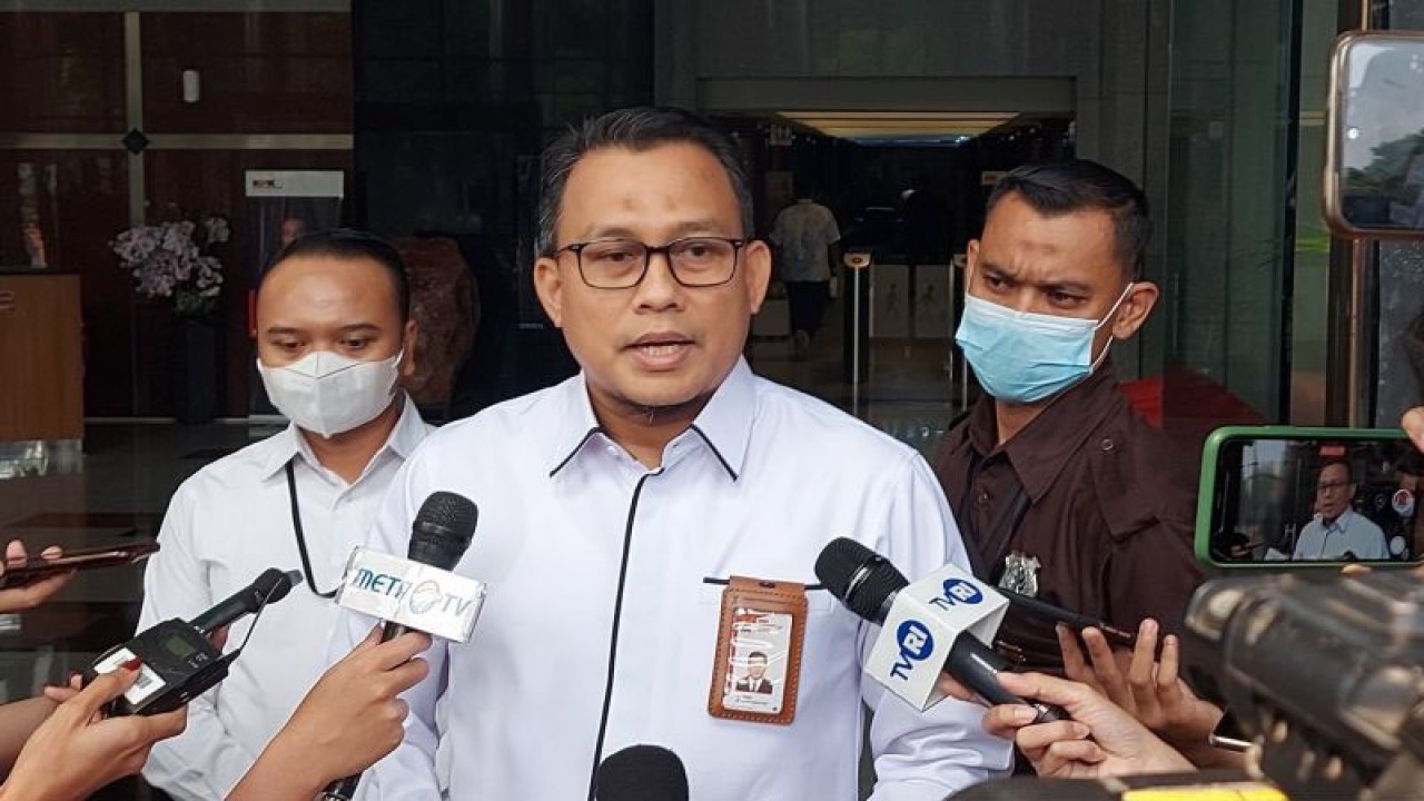 Kepala Bagian Pemberitaan KPK Ali Fikri. ANTARA/Fianda Sjofjan Rassat