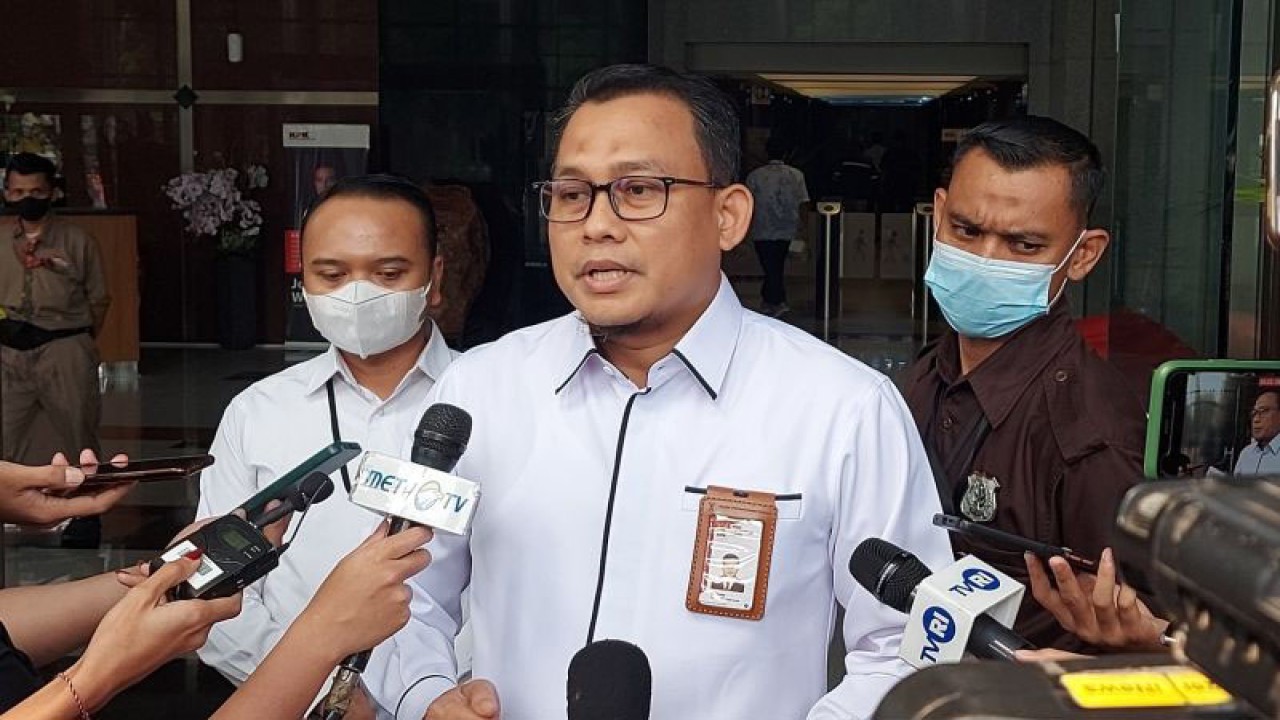 Kepala Bagian Pemberitaan KPK Ali Fikri. ANTARA/Fianda Sjofjan Rassat
