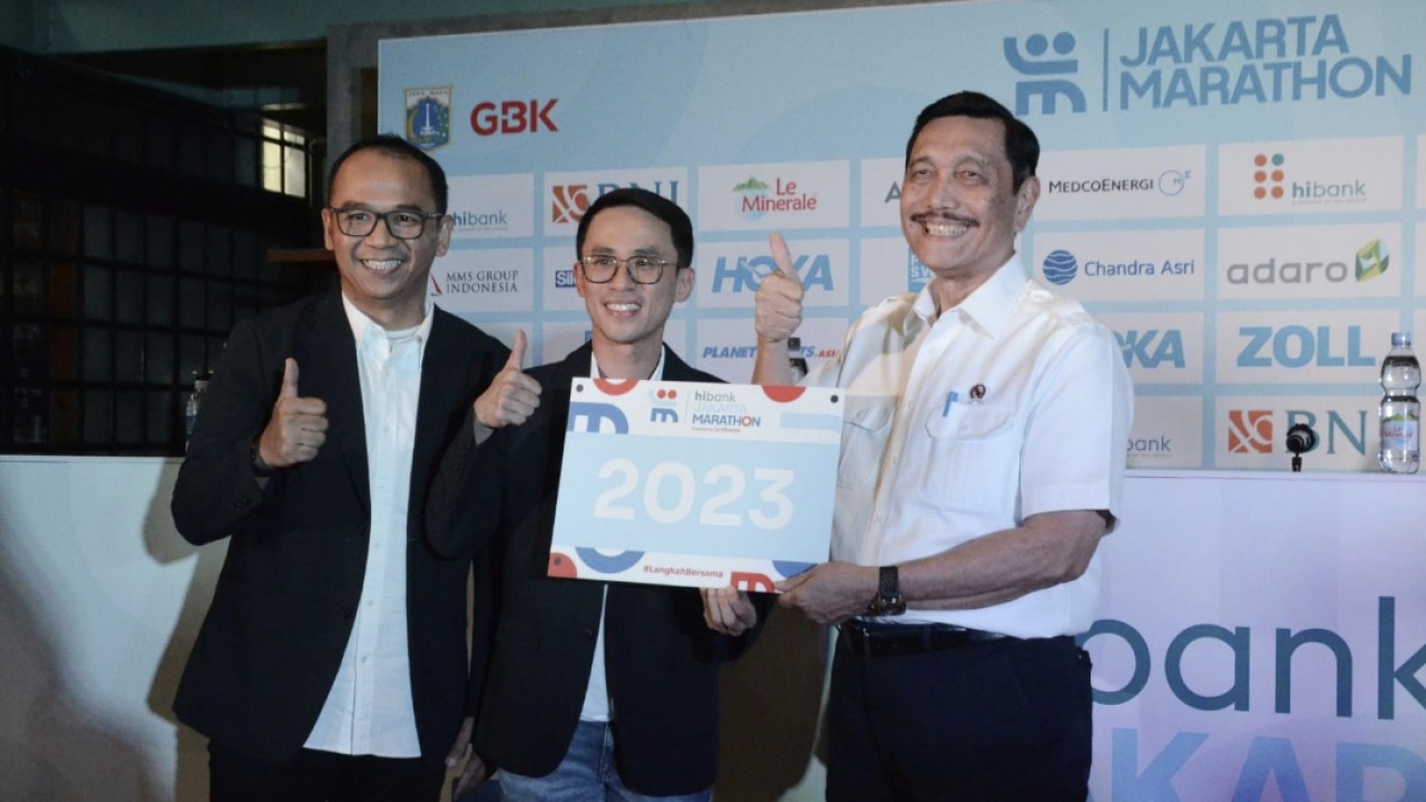 Le Minerale Dipercaya Sebagai Hydration Partner Jakarta Marathon 2023