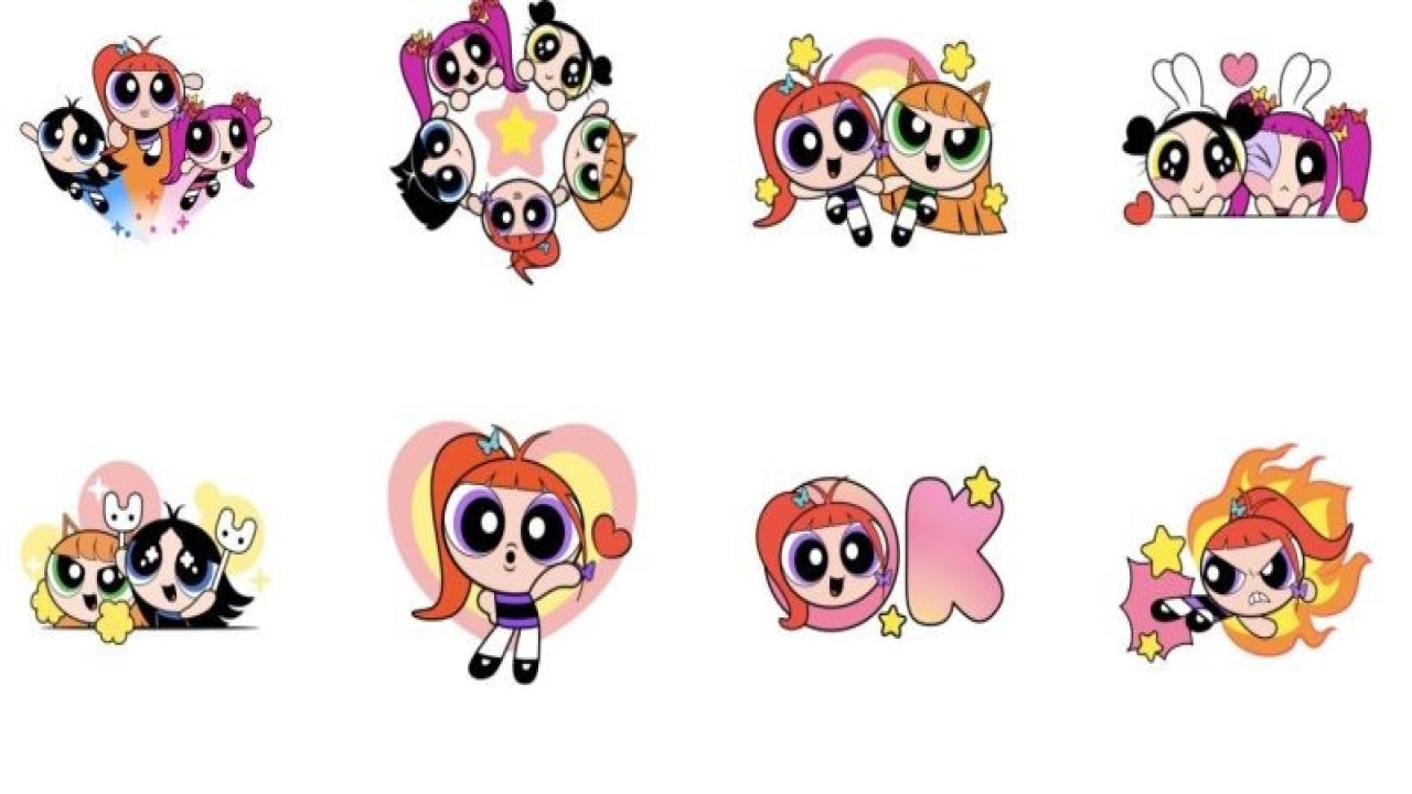 LINE merilis stiker The Powerpuff Girls x NewJeans. (ANTARA/HO-LINE Indonesia)