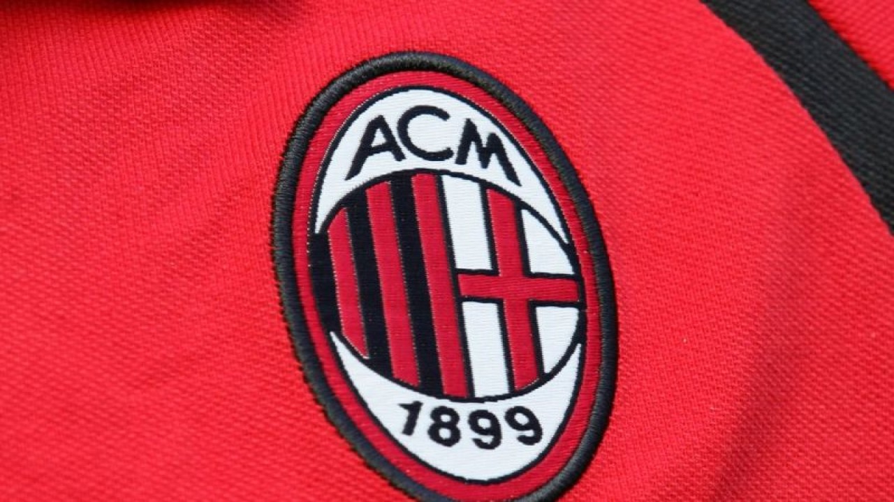 Logo AC Milan. ANTADA/AFP/PACO SERINELLI