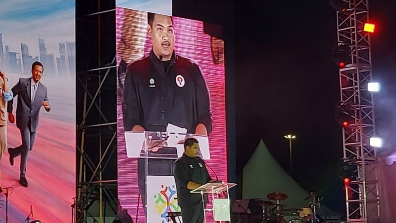 Menteri Pemuda dan Olahraga Dito Ariotedjo. (ANTARA/Aditya Ramadhan)