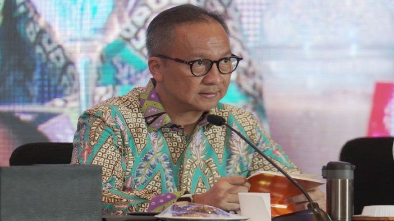 Menteri Perindustrian (Menperin) Agus Gumiwang Kartasasmita. ANTARA/HO-Kementerian Perindustrian