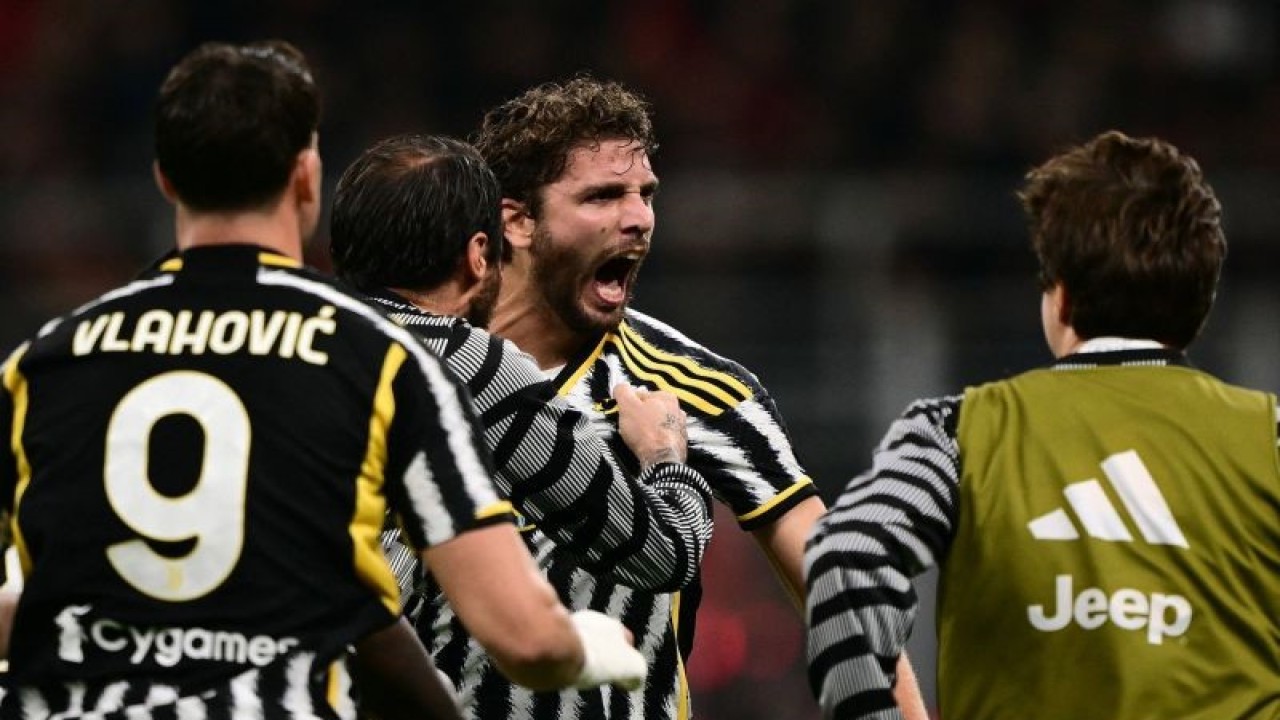 Pemain Juventus Manuel Locatelli (ANTARA/AFP)